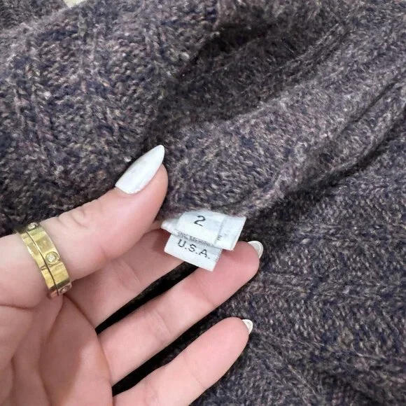 Inis Meain Cashmere Merino Blend Size 2‎ Made In USA